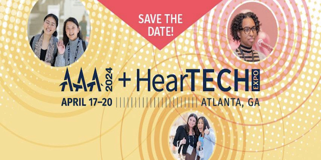 AAA 2024+HearTECH Expo – Registation now open