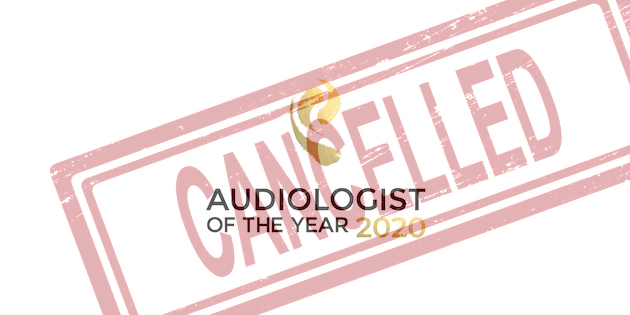 European Audiologist of the Year 2020 cancelled