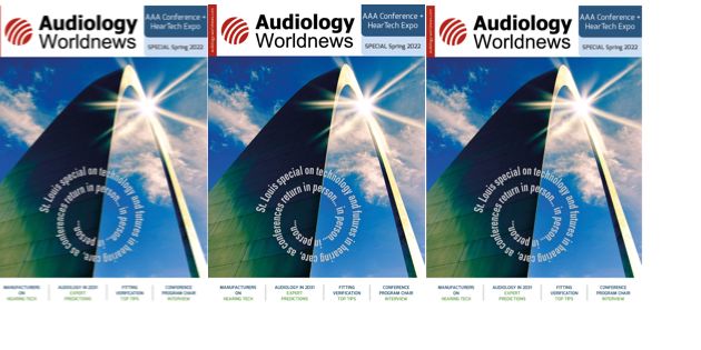AAA Conference 2022 + HearTech Expo opens Wednesday March 30 – pick up your special Conference print issue of Audiology Worldnews