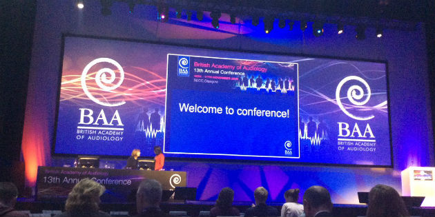 British Academy of Audiology conference 2016