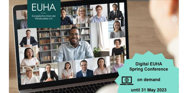 2023 Digital EUHA Spring Conference: lectures available on demand until May 31