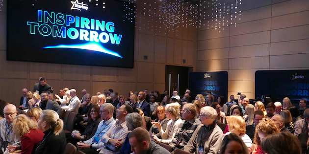 Is Starkey about to trial a hearing aid rental model? + Photos from London Starkey “Inspiring Tomorrow” event