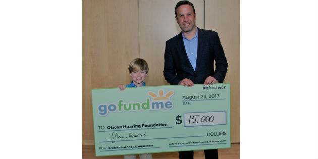 Big-Hearted Texas boy raises $15,000 to benefit children with hearing loss Big-Hearted Texas boy raises $15,000 to benefit children with hearing loss