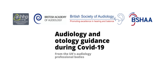 Back to work, audiologist? UK joint guidance updated for pandemic alert easing.