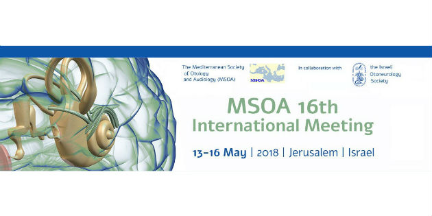 16th Congress of the Mediterranean Society of Otology and Audiology 16th Congress of the Mediterranean Society of Otology and Audiology