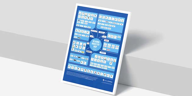Handy hearing industry map updated for 2022