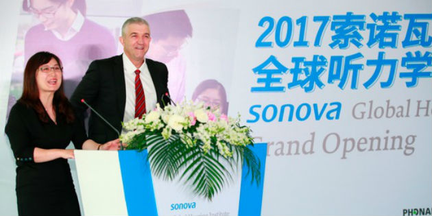 Sonova opens Global Hearing Institute in China