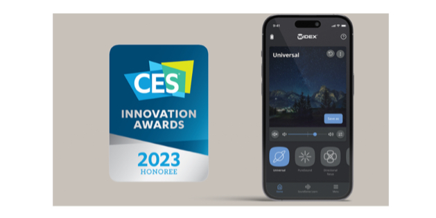 WIDEX MOMENT App Named CES 2023 Innovation Awards Honouree